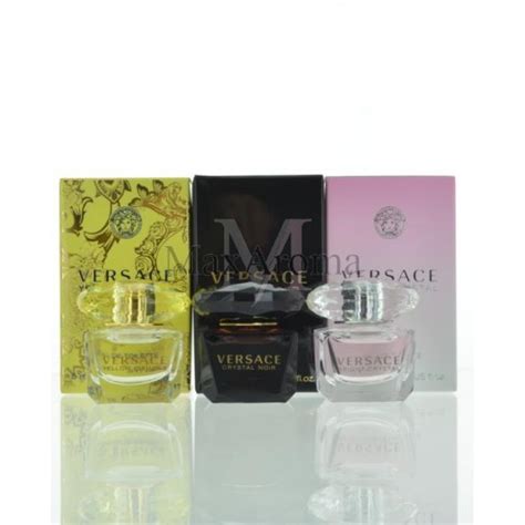 versace miniatures collection 3 piece